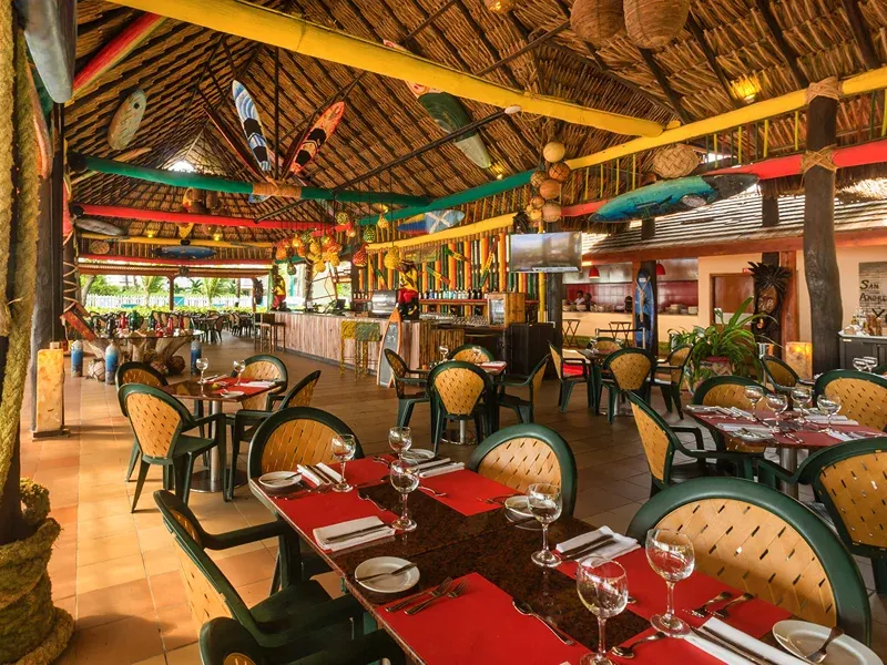 Restaurante The Islander - Especialidade em frutos do mar Decameron Los Delfines San Andrés Restaurante The Islander - Especialidade em frutos do mar Decameron Los Delfines San Andrés
