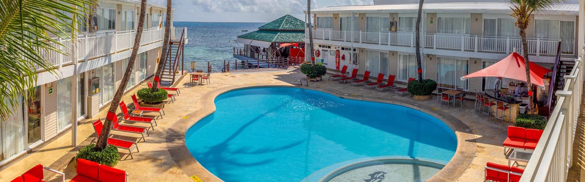 Hotel Decameron Los Delfines Hotel Decameron Los Delfines Tudo Incluído à beira-mar em San Andrés