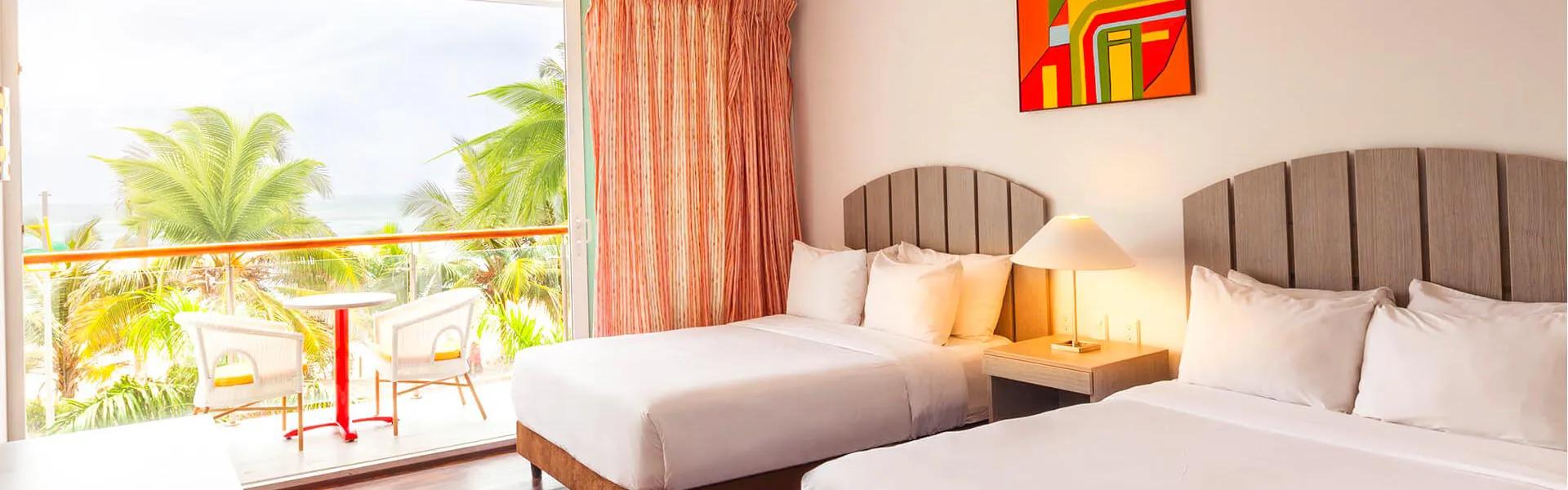 Quartos no Decameron Isleño Quartos do Decameron Isleño para uma estadia Tudo Incluído em San Andrés