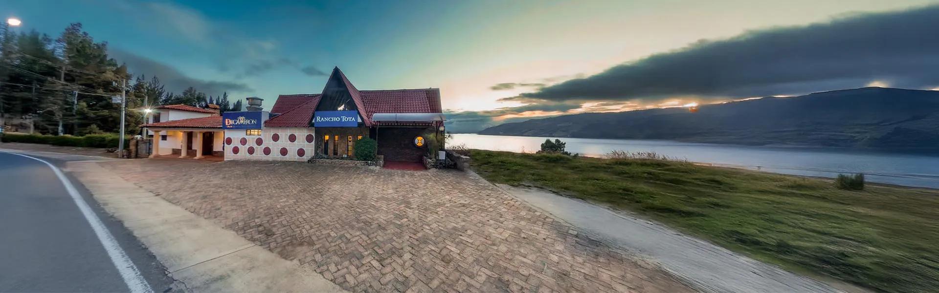 Hotel Refúgio Rancho Tota Refúgio Rancho Tota às margens do Lago de Tota em Boyacá