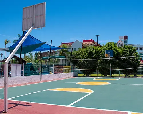 Basketball Court Decameron Los Cocos, Ramada All Inclusive Rincón de Guayabitos Basketball Court Decameron Los Cocos, Ramada All Inclusive Rincón de Guayabitos