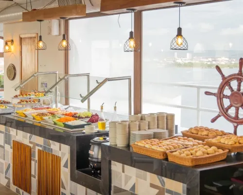 4 restaurantes à la carte e 1 restaurante em estilo buffet Decameron Cartagena 4 restaurantes à la carte e 1 restaurante em estilo buffet Decameron Cartagena