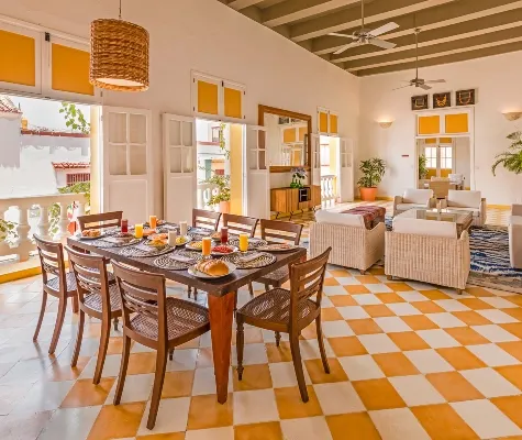 Área de living Apartahotel Boutique San Pedro Cartagena Área de living Apartahotel Boutique San Pedro Cartagena