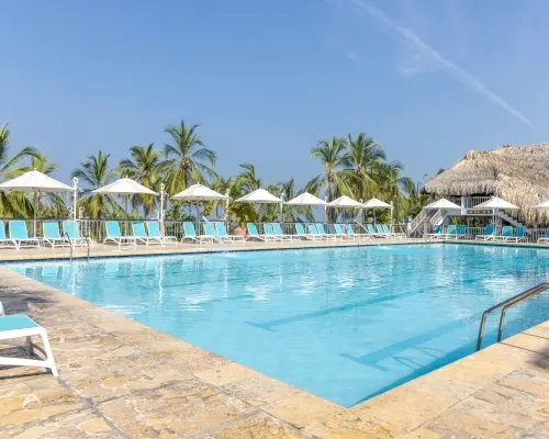 1 piscina para adultos e 1 para crianças Decameron Galeón Santa Marta 1 piscina para adultos e 1 para crianças Decameron Galeón Santa Marta
