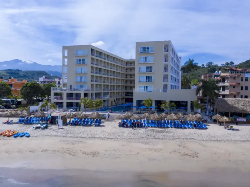 Vista panorâmica Decameron La Marina, Ramada All Inclusive Rincón de Guayabitos Vista panorâmica Decameron La Marina, Ramada All Inclusive Rincón de Guayabitos