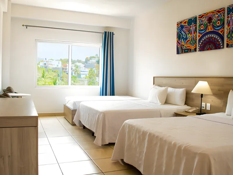 Quarto padrão Decameron La Marina, Ramada All Inclusive Rincón de Guayabitos Quarto padrão Decameron La Marina, Ramada All Inclusive Rincón de Guayabitos