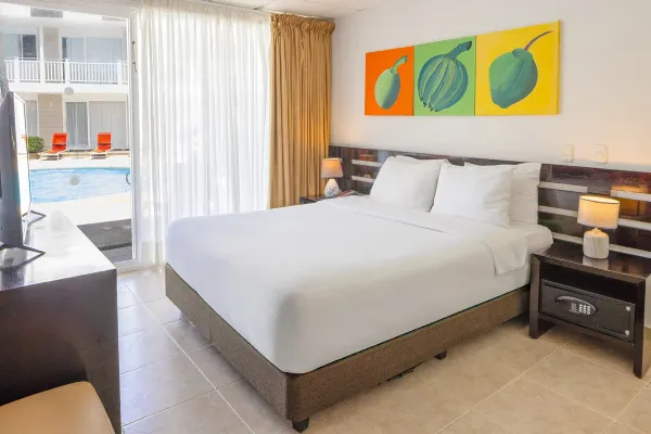 Quarto padrão Decameron Los Delfines San Andrés Quarto padrão Decameron Los Delfines San Andrés