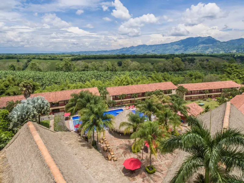 Panoramic view Decameron Panaca Quimbaya Panoramic view Decameron Panaca Quimbaya