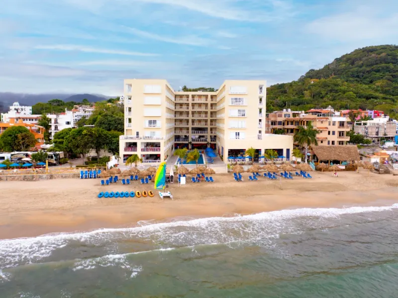 Vista panorâmica Decameron La Marina, Ramada All Inclusive Rincón de Guayabitos Vista panorâmica Decameron La Marina, Ramada All Inclusive Rincón de Guayabitos