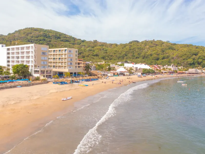 Vista panorâmica Decameron La Marina, Ramada All Inclusive Rincón de Guayabitos Vista panorâmica Decameron La Marina, Ramada All Inclusive Rincón de Guayabitos