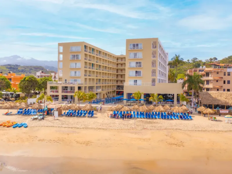 Vista panorâmica Decameron La Marina, Ramada All Inclusive Rincón de Guayabitos Vista panorâmica Decameron La Marina, Ramada All Inclusive Rincón de Guayabitos