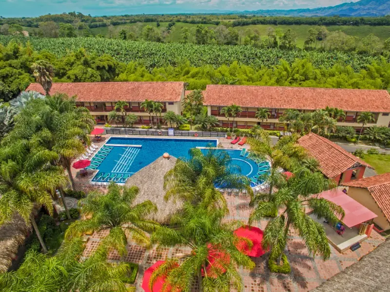 Panoramic view Decameron Panaca Quimbaya Panoramic view Decameron Panaca Quimbaya