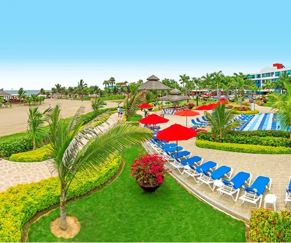 Aproveite o sol entre piscinas e praia Royal Decameron Punta Centinela Santa Elena Aproveite o sol entre piscinas e praia Royal Decameron Punta Centinela Santa Elena